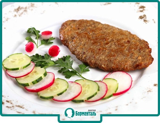 Диетическая карточка «Шницель с чесноком» участников 3-го сезона специального проекта «Я худею!» телеканала НТВ Диетическая карточка «Шницель с чесноком» участников 3-го сезона специального проекта «Я худею!» телеканала НТВ