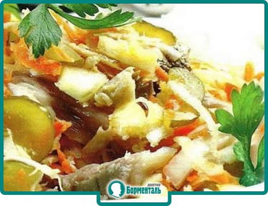 Диетическая карточка «Салат «Польский»» участников 3-го сезона специального проекта «Я худею!» телеканала НТВ Диетическая карточка «Салат «Польский»» участников 3-го сезона специального проекта «Я худею!» телеканала НТВ