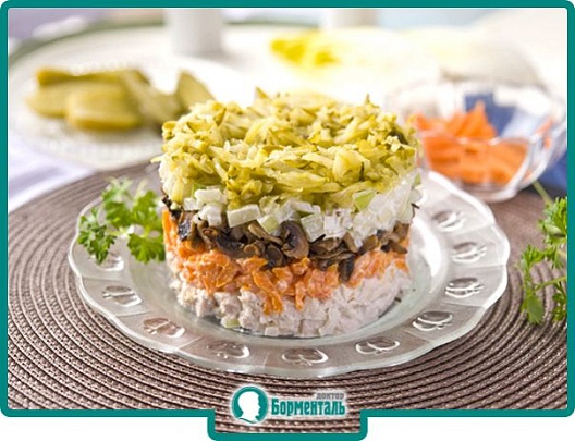 Диетическая карточка «Салат «Праздничный»» участников 3-го сезона специального проекта «Я худею!» телеканала НТВ Диетическая карточка «Салат «Праздничный»» участников 3-го сезона специального проекта «Я худею!» телеканала НТВ