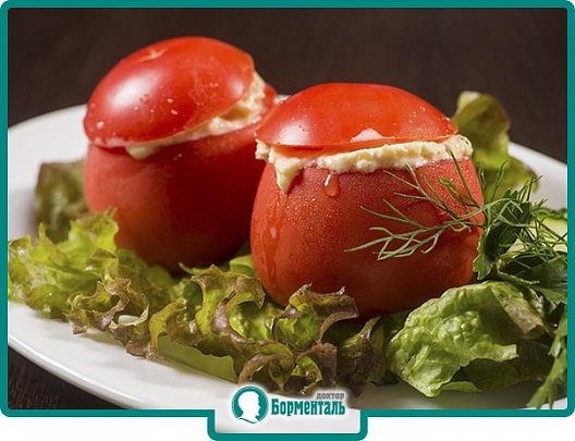 Диетическая карточка «Помидоры, фаршированные луком и чесноком » участников 3-го сезона специального проекта «Я худею!» телеканала НТВ Диетическая карточка «Помидоры, фаршированные луком и чесноком » участников 3-го сезона специального проекта «Я худею!» телеканала НТВ